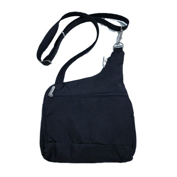 Travelon Classic Antitheft Crossbody Bag Black Messenger Carry On Pack Sling - Picture 4 of 10